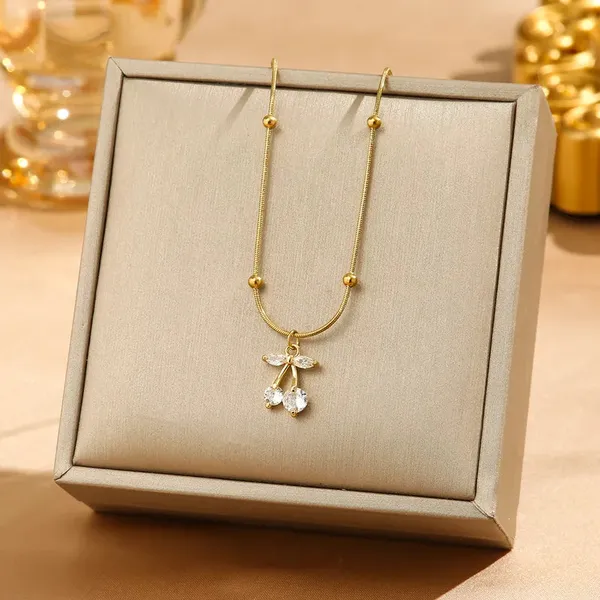 Gold_Cherry_Pendants_For_Women
